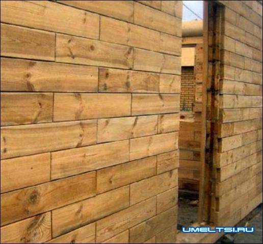 Дом из деревянного кирпича Дом из деревянного кирпича
