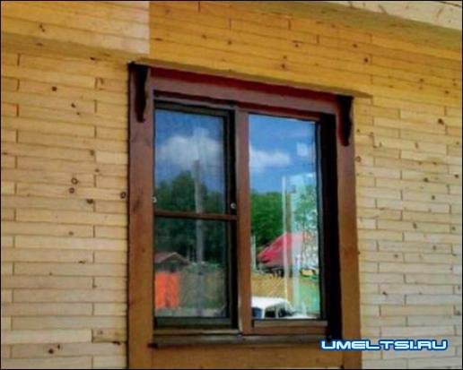 Дом из деревянного кирпича Дом из деревянного кирпича