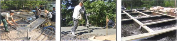 Бетонирование фундамента Бетонирование фундамента