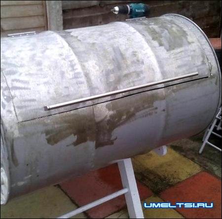 Мангал из бочки Мангал из бочки