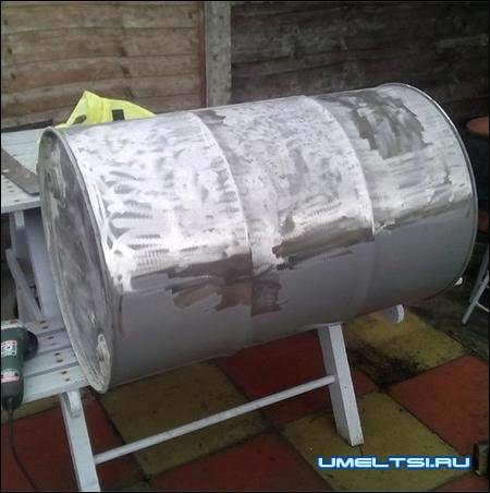 Мангал из бочки Мангал из бочки