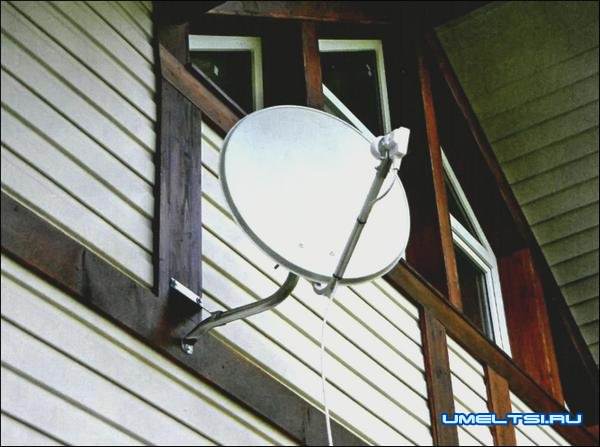 Установка спутниковой антенны Установка спутниковой антенны