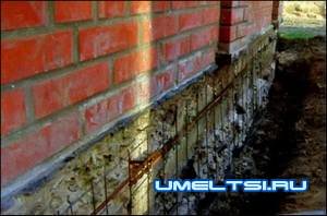 Ремонт фундамента-ход работ Ремонт фундамента-ход работ