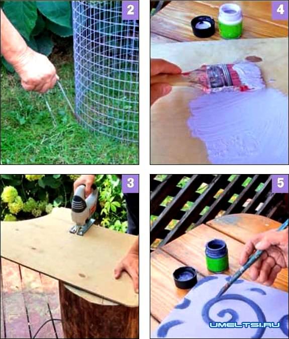 пуфик-габион пуфик-габион