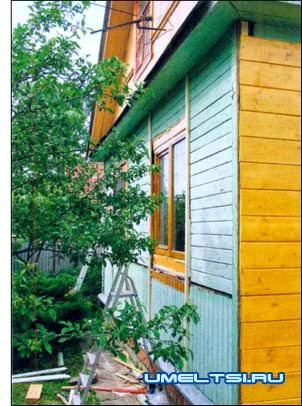 Наружная отделка фасадов частного дома Наружная отделка фасадов частного дома