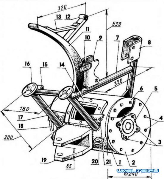 самодельный мотоблок