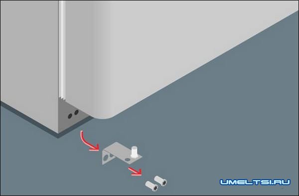 Как перевесить двери холодильника Как перевесить двери холодильника
