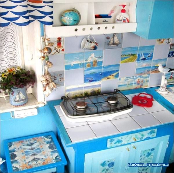 Кухня в садовом домике Кухня в садовом домике