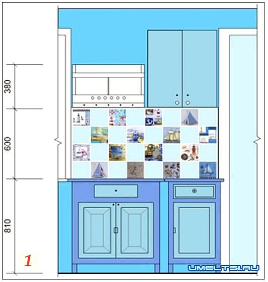 Кухня в садовом домике Кухня в садовом домике
