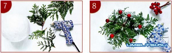 ёлочные игрушки своими руками ёлочные игрушки своими руками