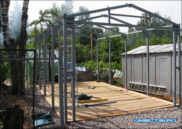 Каркас гаража Каркас гаража