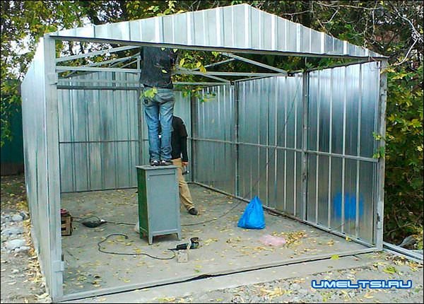 Обшивка профлистом Обшивка профлистом