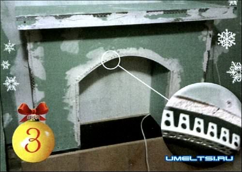 Искусственный камин чертеж Искусственный камин чертеж