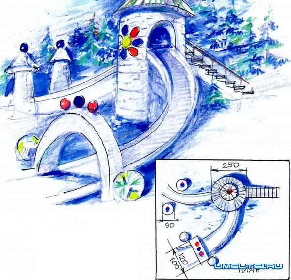 Как построить ледяную горку Как построить ледяную горку