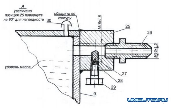 компрессор из насоса ЗИЛ 130 компрессор из насоса ЗИЛ 130