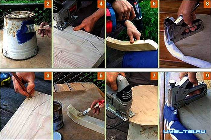 Садовый пуф Садовый пуф