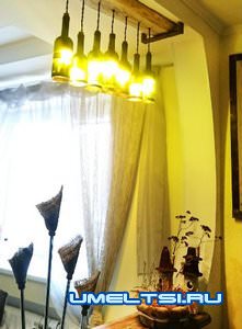 Как сделать люстру для бара Как сделать люстру для бара