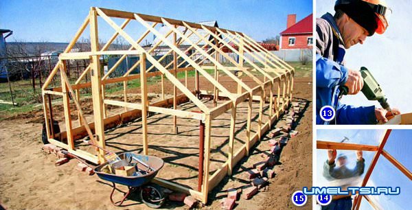 строительство каркаса теплицы строительство каркаса теплицы