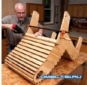 изготовления садового кресла