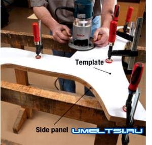 изготовления садового кресла
