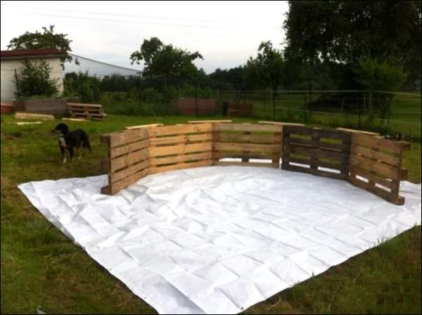 Бассейн из поддонов своими руками Бассейн из поддонов своими руками