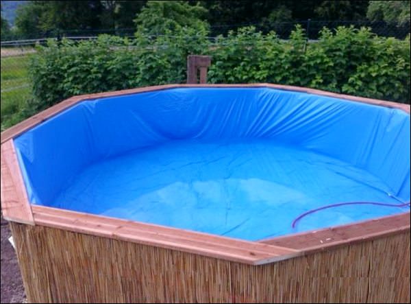 Бассейн из поддонов своими руками Бассейн из поддонов своими руками