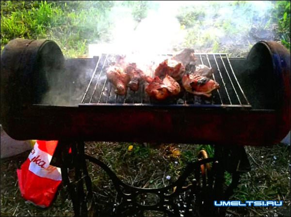 Мангал на скорую руку ход работ Мангал на скорую руку ход работ