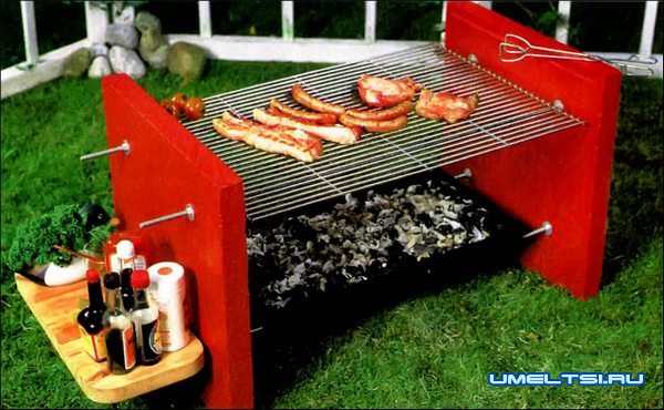 Мангал на скорую руку Мангал на скорую руку