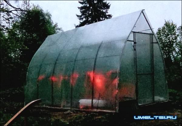 капитальная теплица своими руками