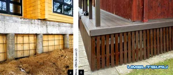 свайный фундамент