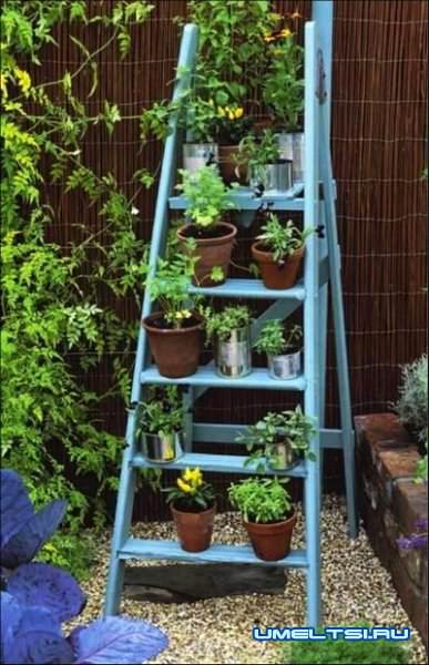 вертикальная грядка своими руками