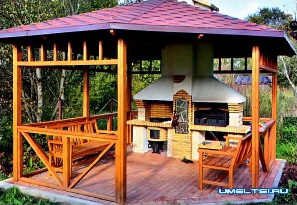 Беседка-павильон для дачи своими руками Беседка-павильон для дачи своими руками