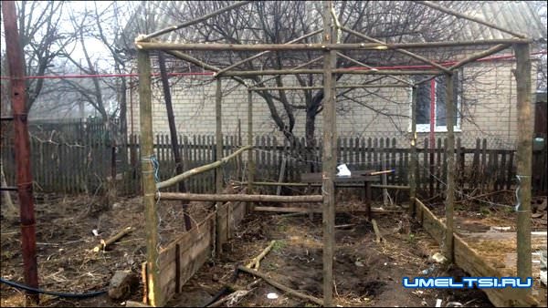 сделать парник своими руками