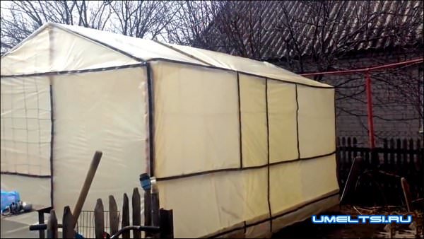 сделать парник своими руками