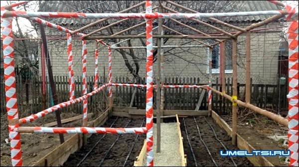 сделать парник своими руками