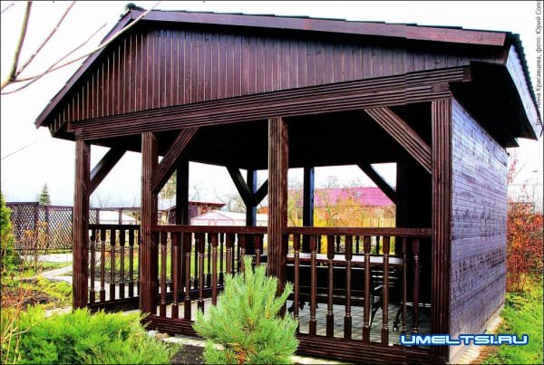 Беседка-павильон для дачи