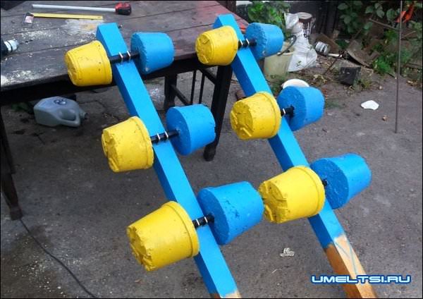 готовые гантели