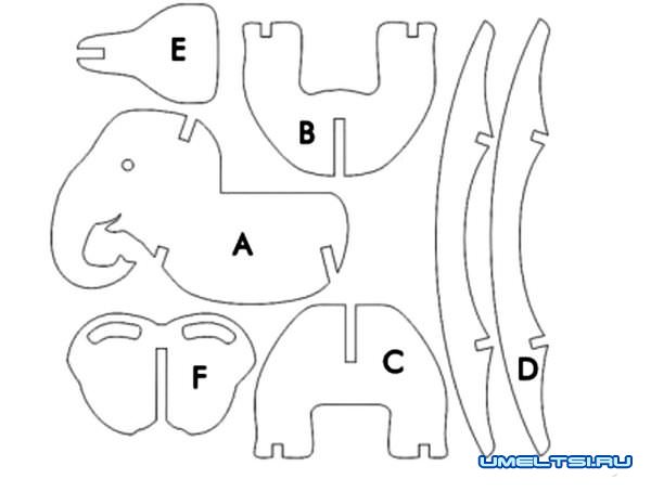 Качалка для детей "Слон" Качалка для детей "Слон"