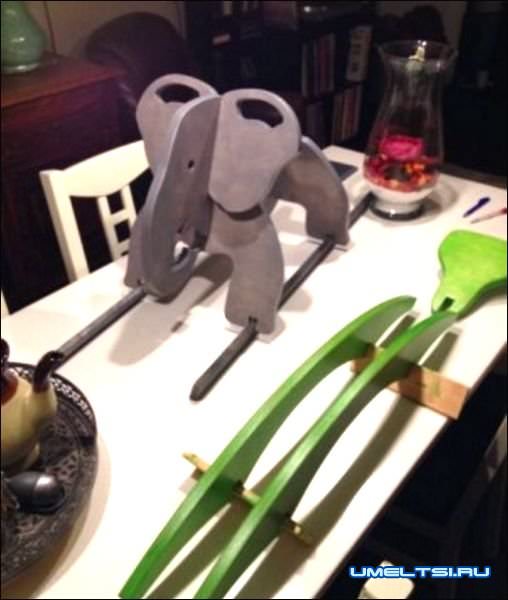 Качалка для детей "Слон" Качалка для детей "Слон"