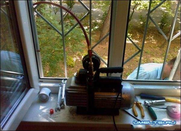 Установка кондиционера Установка кондиционера