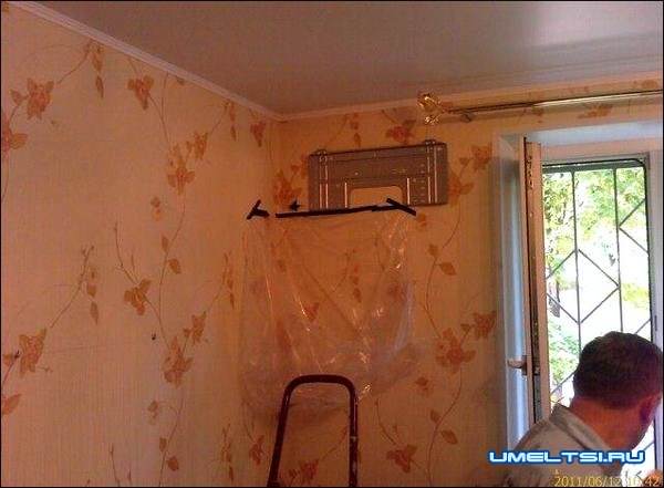 Установка кондиционера своими руками Установка кондиционера своими руками