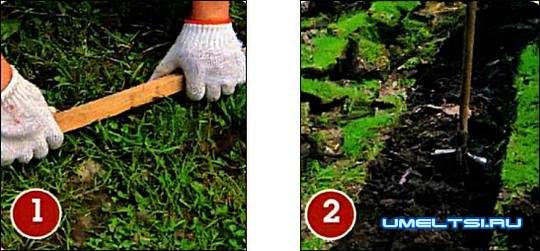 Укладка дорожек на даче