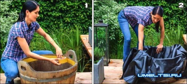 Мини-пруд своими руками Мини-пруд своими руками