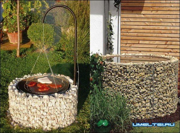 Габионы на даче Габионы на даче