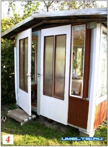 Беседка из окон Беседка из окон