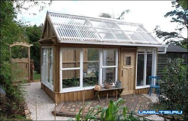 фото беседки из оконных рам фото беседки из оконных рам