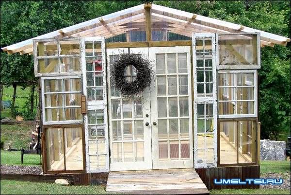 фото беседки из оконных рам фото беседки из оконных рам