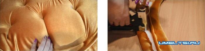 Кровать с мягким изголовьем: фото