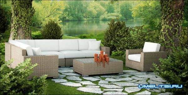 мебель из искусственного ротанга