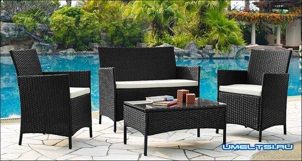 мебель из искусственного ротанга